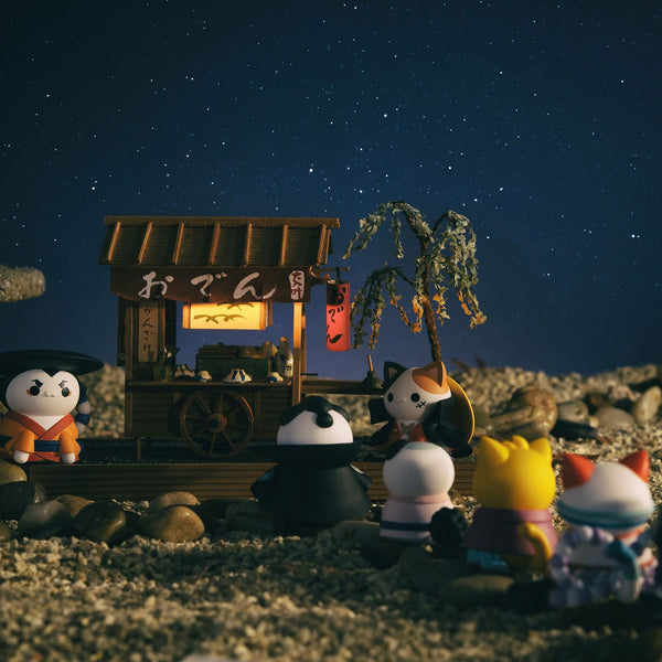 MegaHouse Mega Cat Project One Piece: Nyan Piece Nyan! Luffy and The Wano Country Arc (8 Pcs Box/ Full Set)