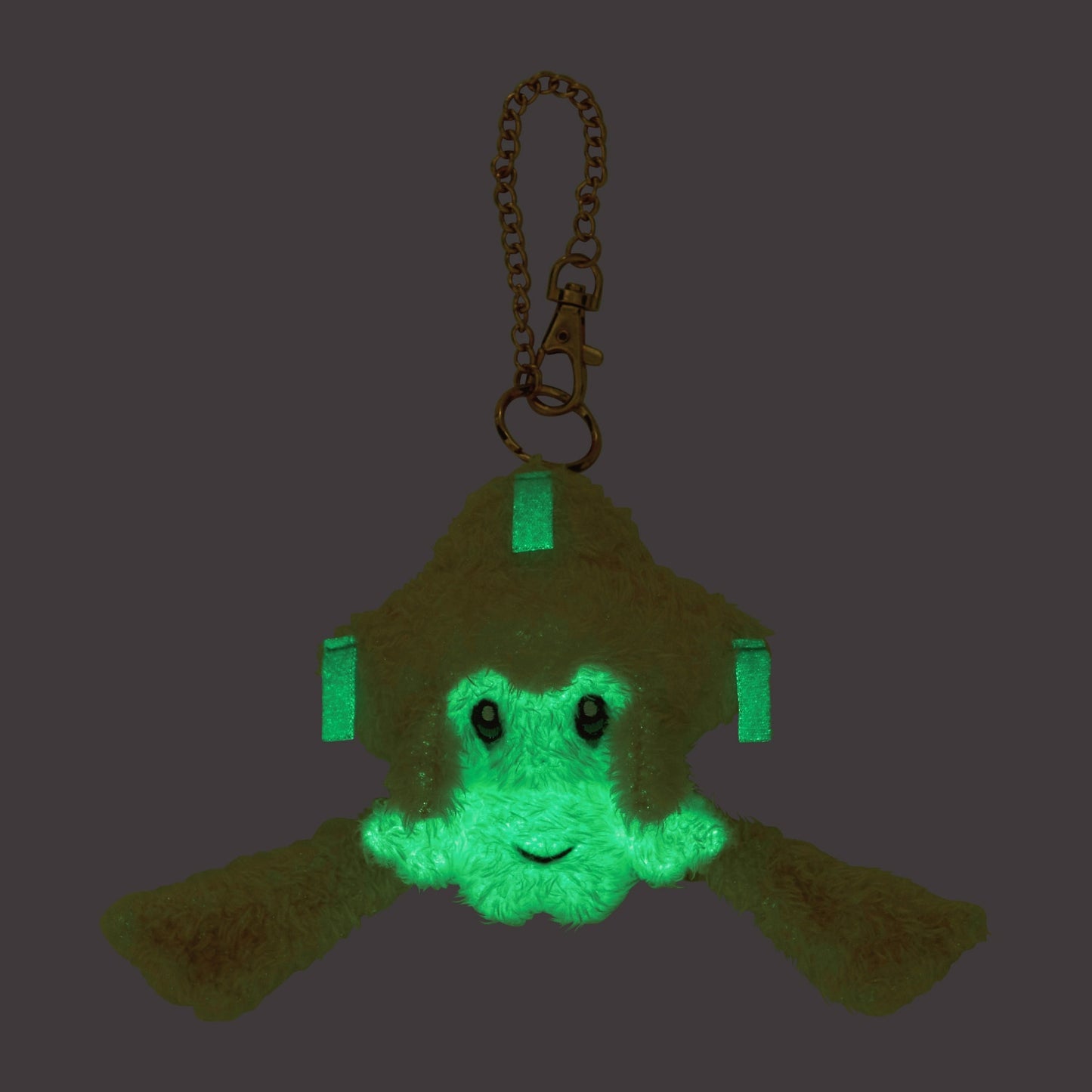 Pokémon Center Original Jirachi Hoshi Tsunagi Glow in the Dark Mascot Keychain