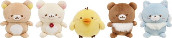 Rilakkuma Pocchari Honyagurumi Tenori Plush (5 Pcs Set)