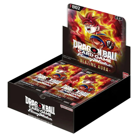 Dragon Ball Super Card Game Fusion World Booster Box Blazing Aura FB02