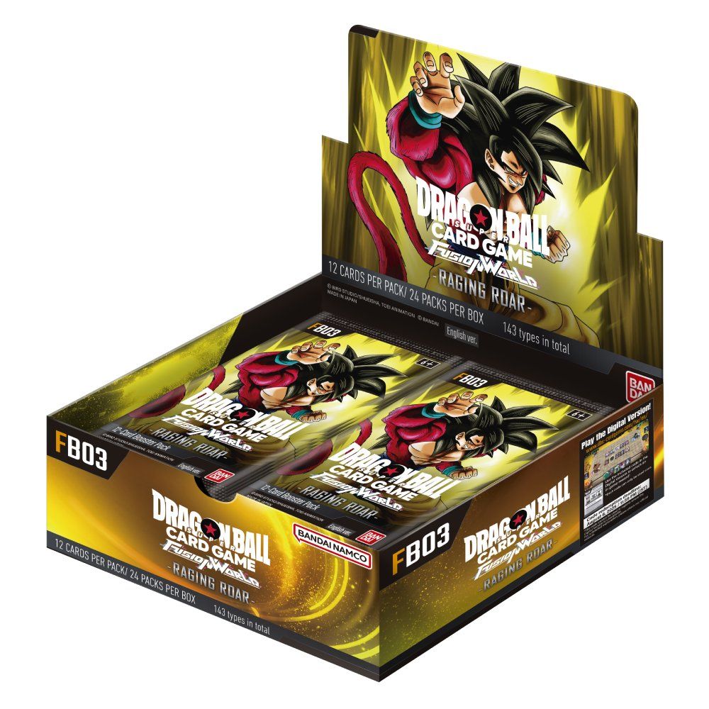 Dragon Ball Super Card Game: Fusion World Booster Box - Raging Roar FB03