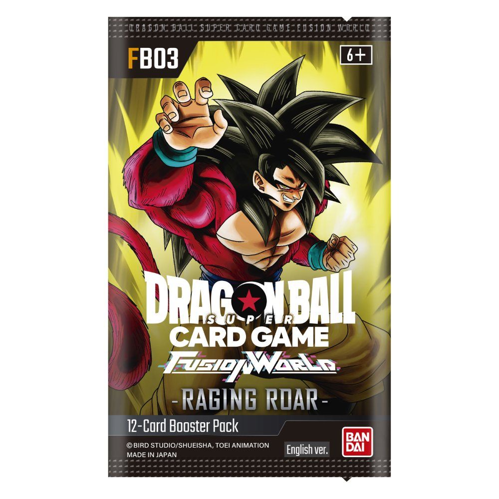 Dragon Ball Super Card Game: Fusion World Booster Box - Raging Roar FB03