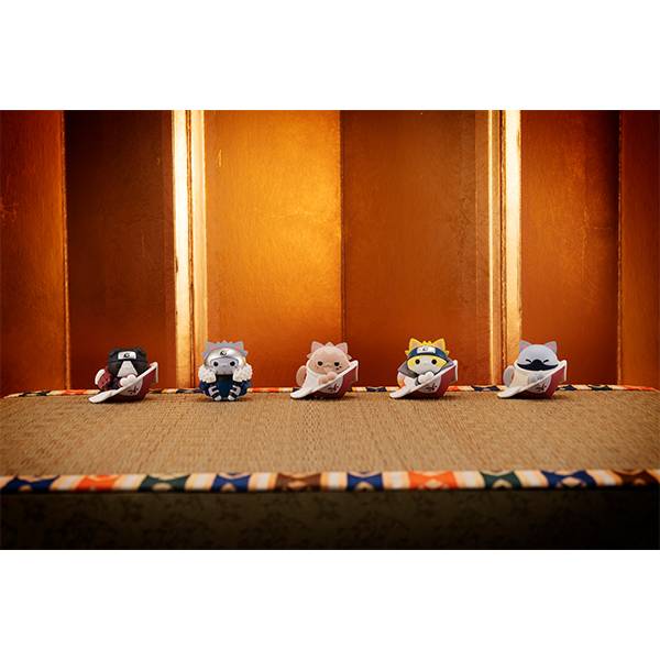 Megahouse Mega Cat Project Naruto Shippuden: Nyaruto! Master and Apprentice (8 Pcs Box/Full Set)