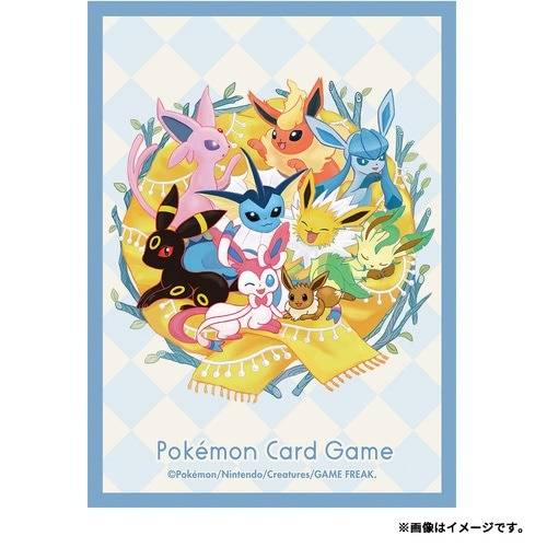 Pokémon Center Original Pokémon Card Sleeves Eevee (64pcs)