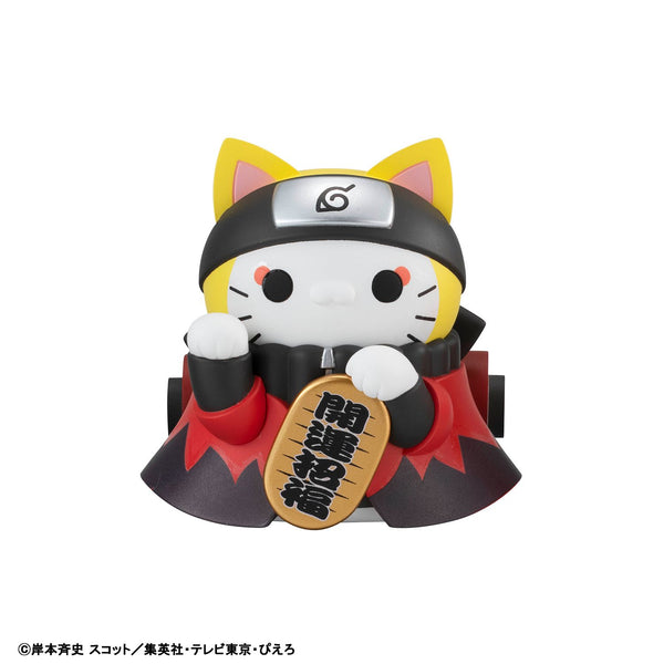 Megahouse Mega Cat Project: NARUTO Shippuden - Nyaruto! Maneki Neko Fortune: Uzumaki Naruto & Friends (6 Pcs Box/ Full Set)