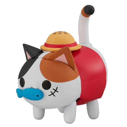 Megahouse Mega Cat Project: ONE PIECE Tokotoko NYAN PIECE NYAN! - Monkey D. Luffy