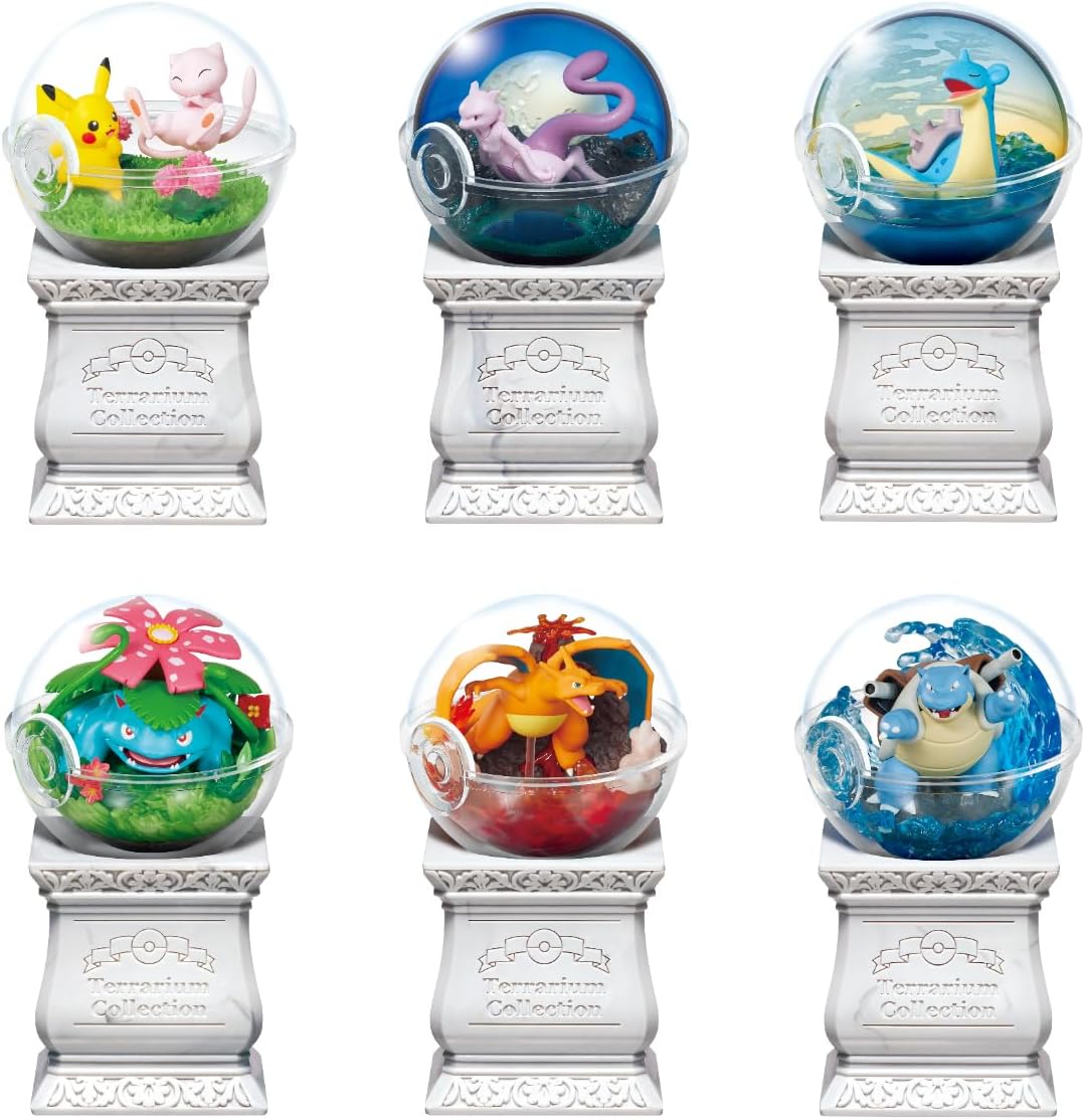 Re-ment Pokémon Terrarium Collection 15 (6 Pcs Box/ Full Set)