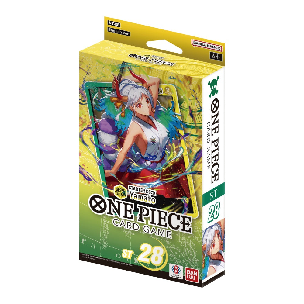 one piece card game starter deck One Piece Card Game: Starter Deck – (Green/Yellow) Yamato [ST28] – HitxHits