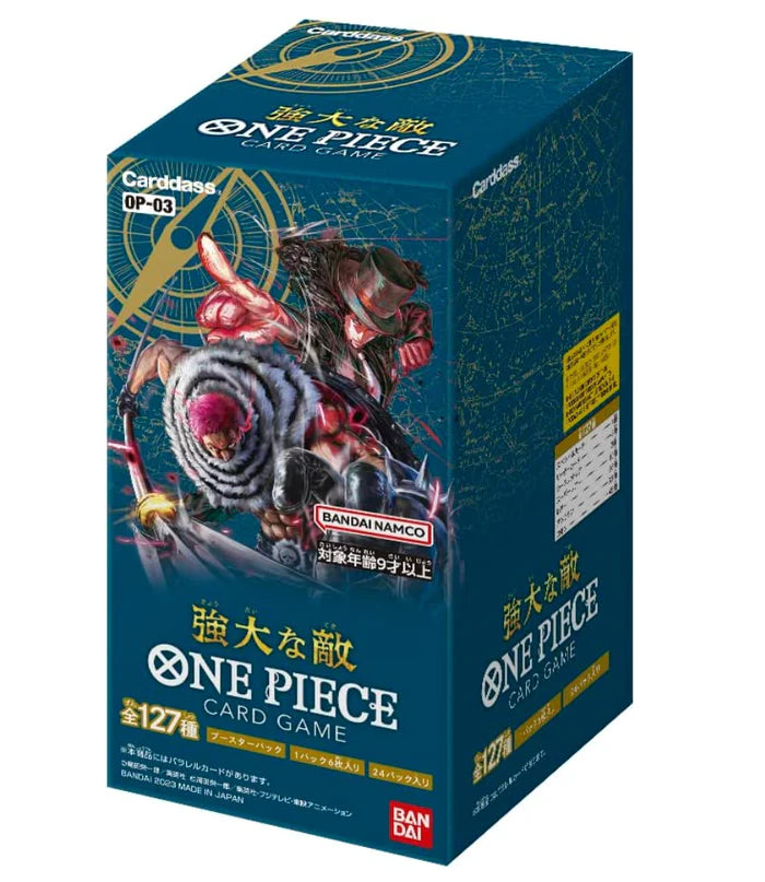 One Piece Card Game Japanese - OP-03 Pillars of Strength / Mighty Enemy Booster Box