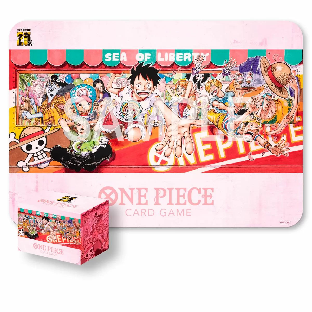 one piece card game playmat One Piece Card Game Playmat and Card Case Set 25th Edition – HitxHits