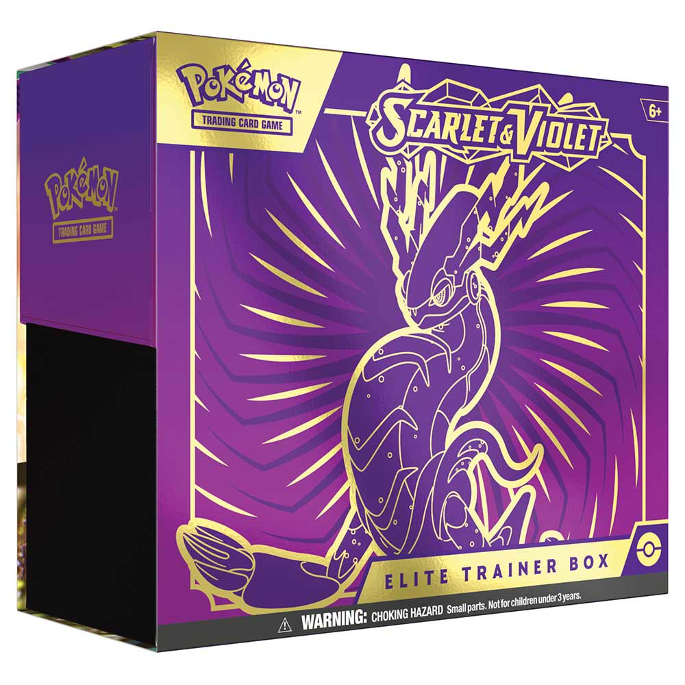 Pokemon TCG English - Scarlet and Violet Elite Trainer Box Art Set