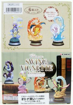 Re-ment Pokémon Swing Vignette Collection (6 Pcs Box/Full Set)