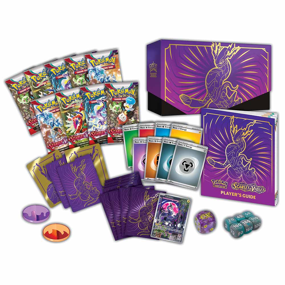 Pokemon TCG English - Scarlet and Violet Elite Trainer Box Art Set