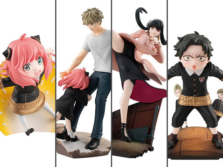 MegaHouse SPY x FAMILY Petitrama Series (4 Pcs Box/Full set)