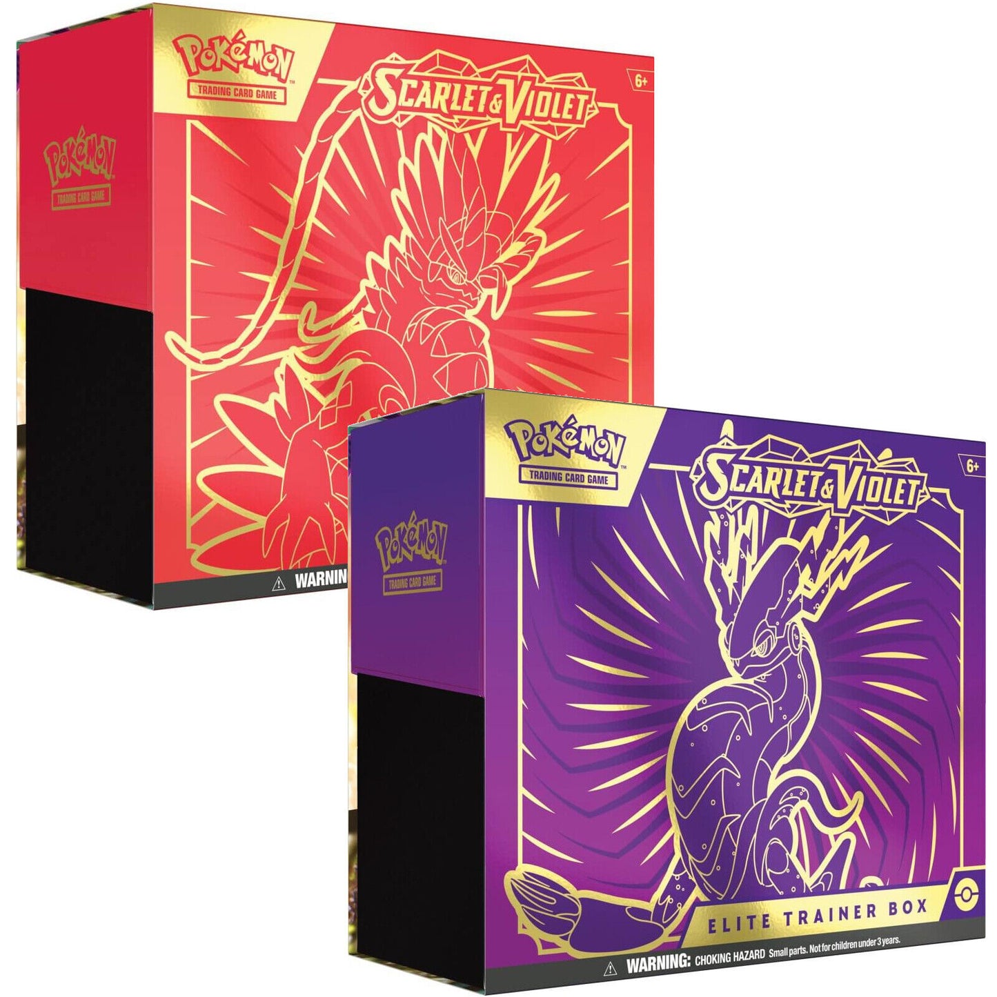 Pokemon TCG English - Scarlet and Violet Elite Trainer Box Art Set