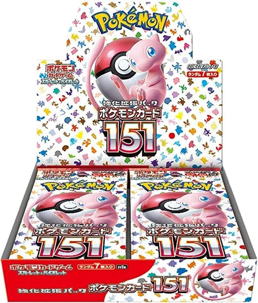 Pokémon TCG Japanese - Scarlet & Violet SV2a Pokemon 151 Booster Box