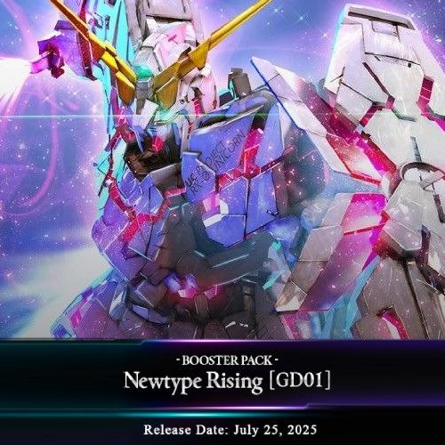 [WAVE 2/ PREORDER] Gundam Card Game: Booster Box - Newtype Rising [GD01]