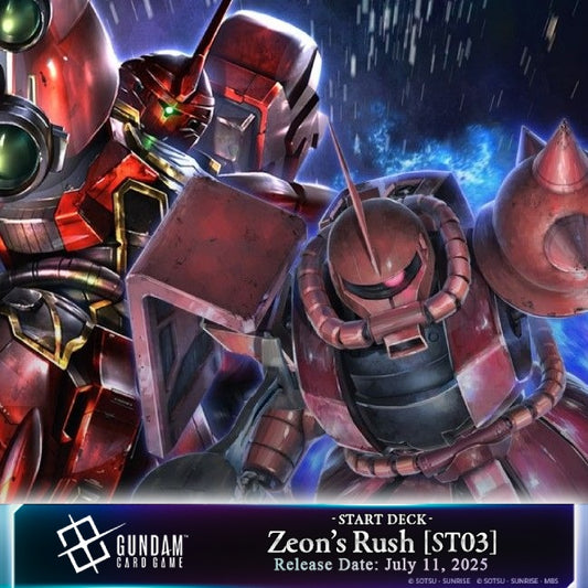 Gundam Card Game: Starter  – Zeon's Rush [ST03]