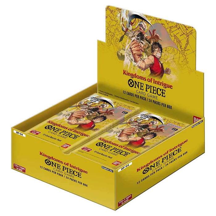 One Piece Card Game English - Kingdoms of Intrigue OP-04 Booster Box