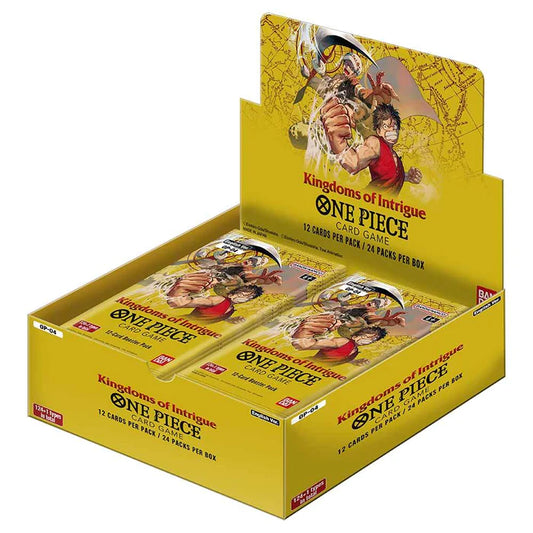 One Piece Card Game English - Kingdoms of Intrigue (OP-04) Booster Box