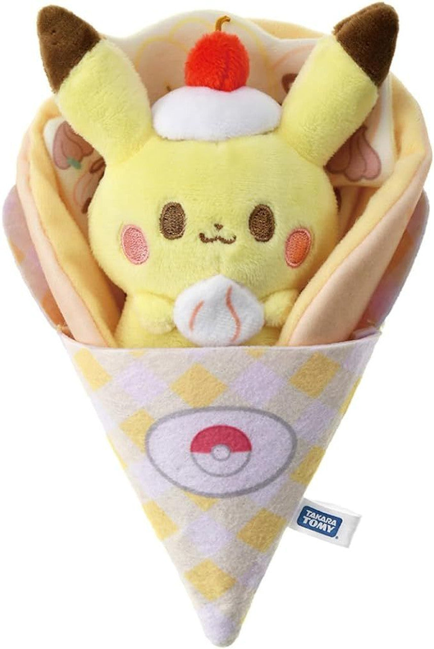 PokePeace Twirling Crepe Plush Pikachu