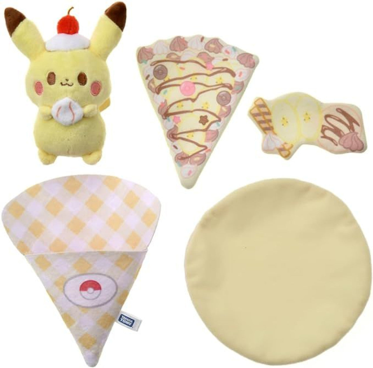 PokePeace Twirling Crepe Plush Pikachu