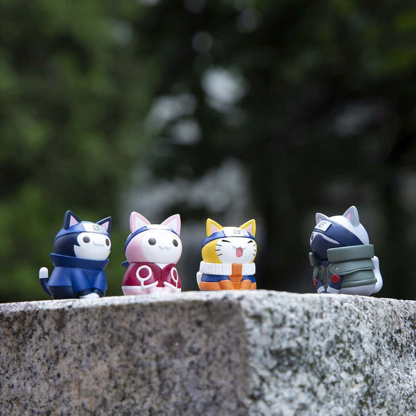 MegaHouse Mega Cat Project Naruto: Nyaruto Cats of the Hidden Leaf Village (8 Pcs Box/ Full Set)