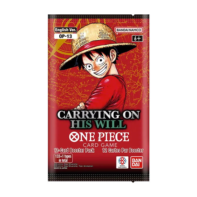 One Piece Card Game: Booster Box – Carrying On His Will [OP13]