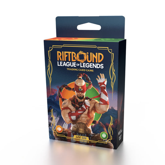 [PRE-ORDER] Riftbound: League of Legends TCG – Champion Deck – Origins: Lee Sin