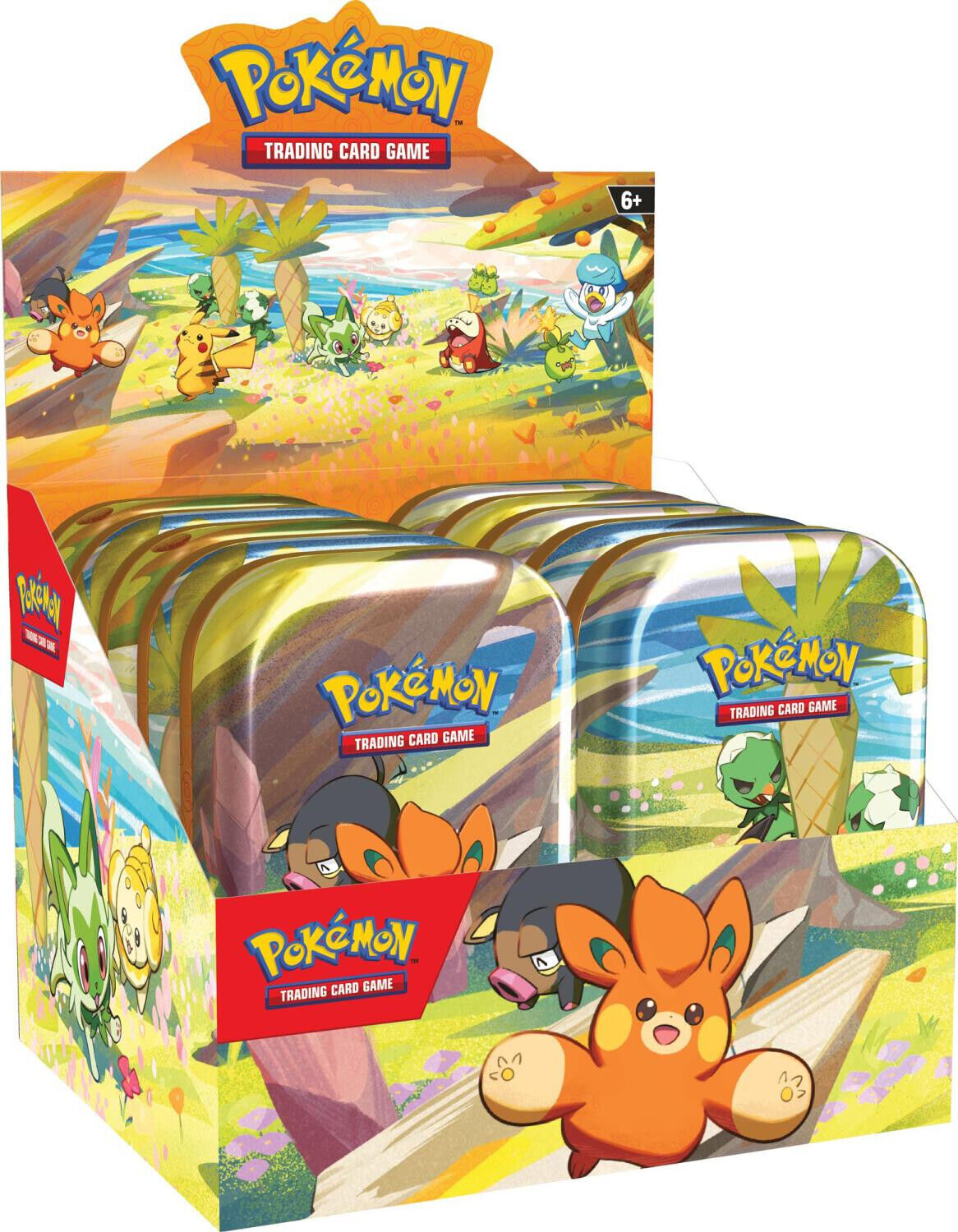 Pokemon TCG English - Paldea Friends Mini Tin Sealed Display (10 Tins)