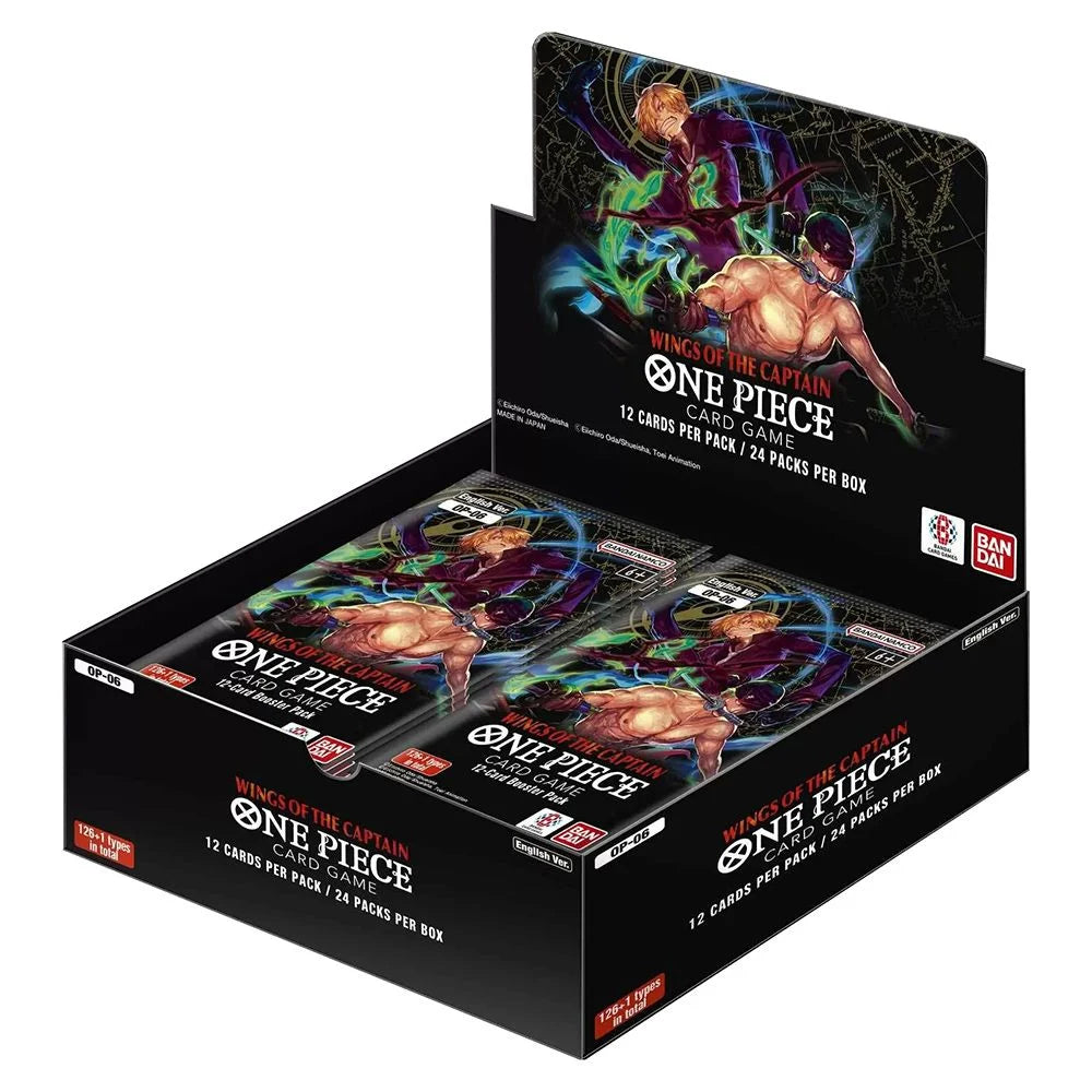 One Piece Card Game English Wings of the Captain OP-06 Booster Box