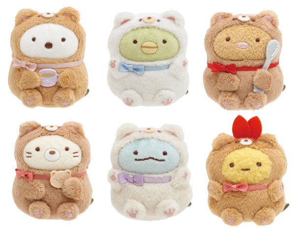 Sumikko Gurashi Ouchi de Kumar Cafe Tenori Plush (6 Pcs Set)