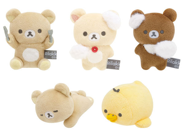 Rilakkuma Daily Life Tenori Plush (5 Pcs Set)