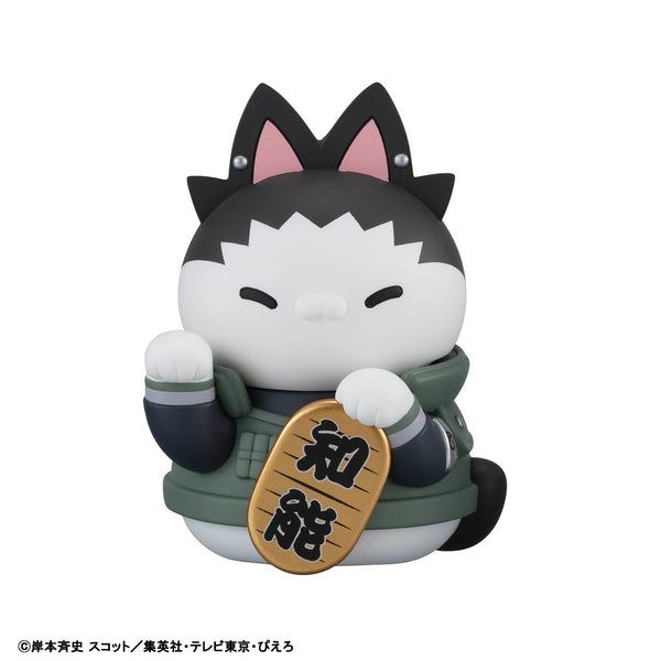 Megahouse Mega Cat Project: NARUTO Shippuden - Nyaruto! Maneki Neko Fortune: Uzumaki Naruto & Friends (6 Pcs Box/ Full Set)
