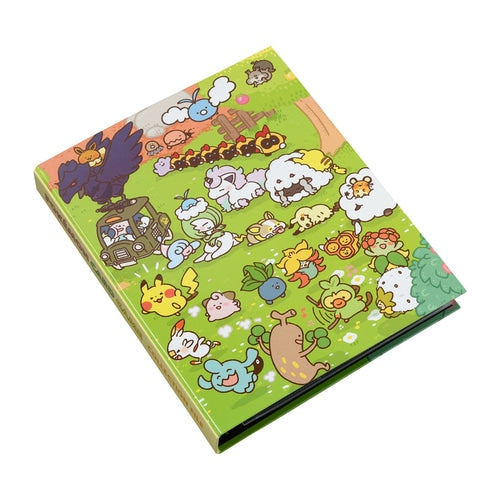 Pokémon Center Original 9-pocket Card Porfolio Yurutto Collection + Sheet Sleeves