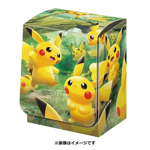 Pokémon Center Original Forest Pikachu Deck box