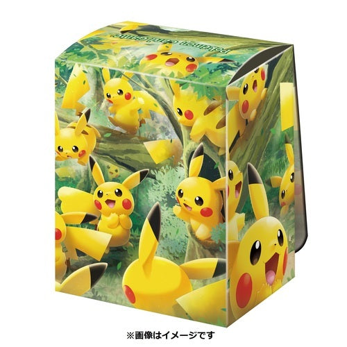Pokémon Center Original Forest Pikachu Deck box