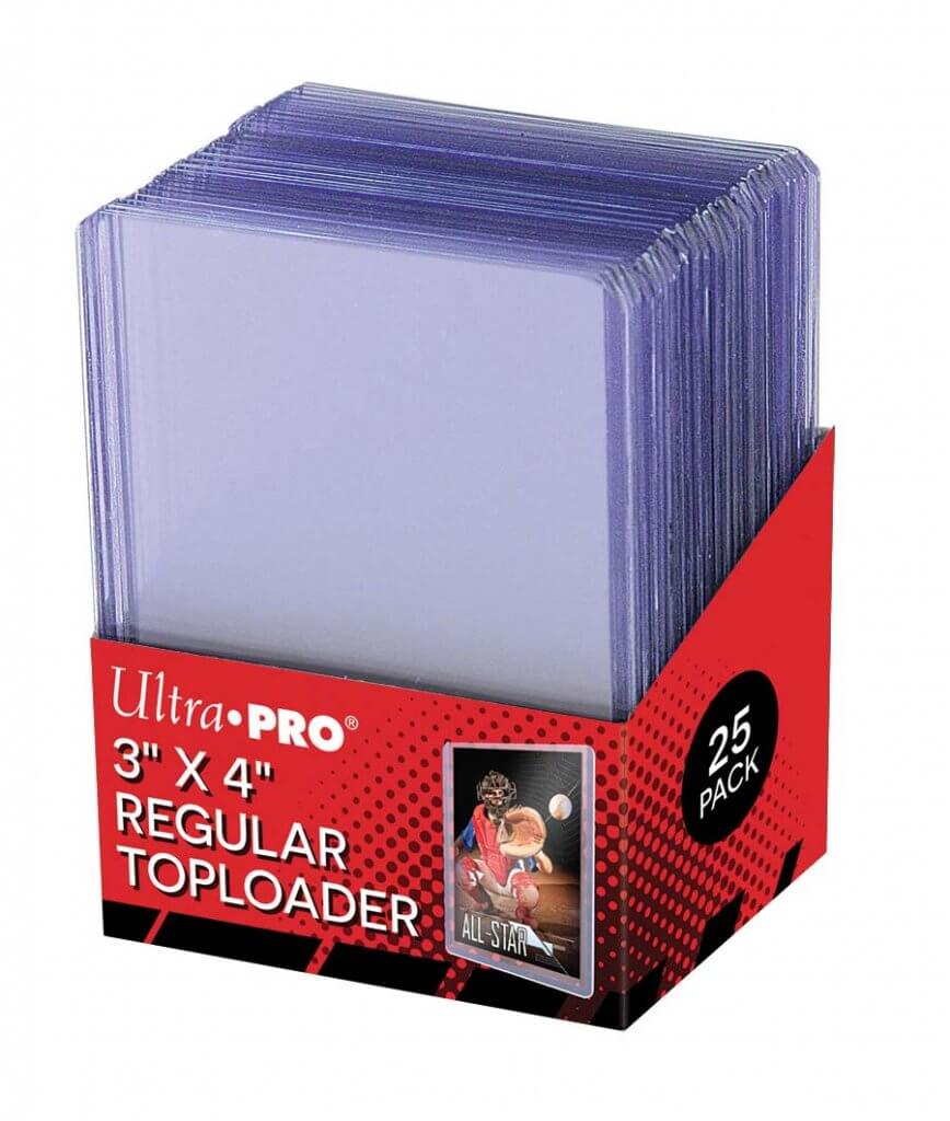 ULTRA PRO Top Loader - 3" x 4" 35pt Regular Clear