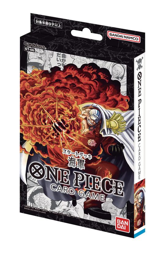 One Piece Card Game Japanese - ST-06 Starter Deck - Navy