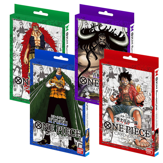 One Piece Card Game Japanese - Starter Deck Collection
