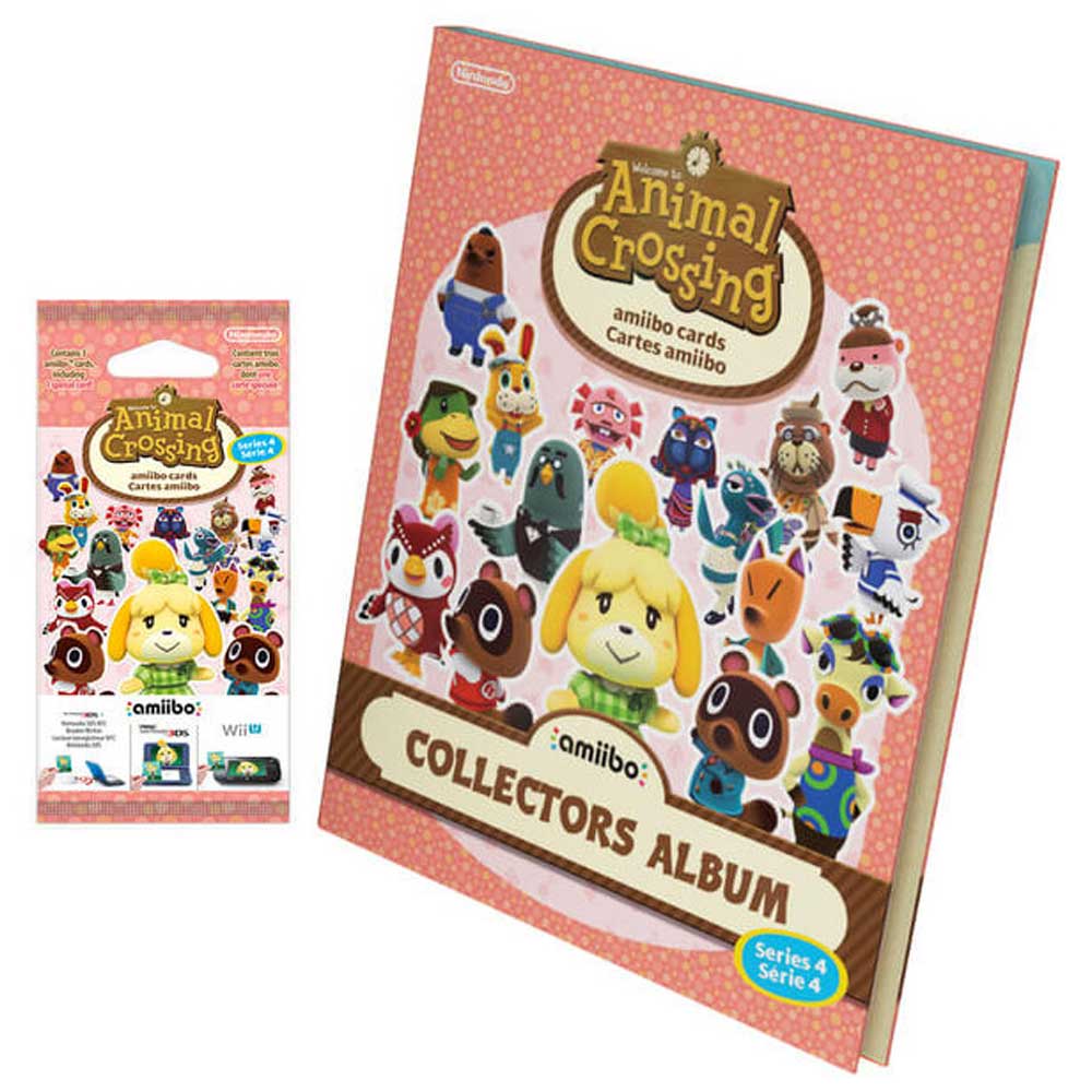 Nintendo amiibo - Animal Crossing Cards - Series 4 - Collectors Album