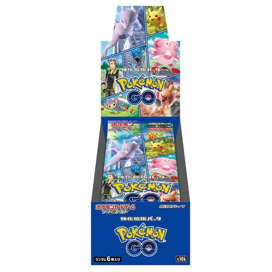 Pokémon TCG Japanese - Sword & Shield s10b Pokémon Go Booster Box + 5 Promo Packs